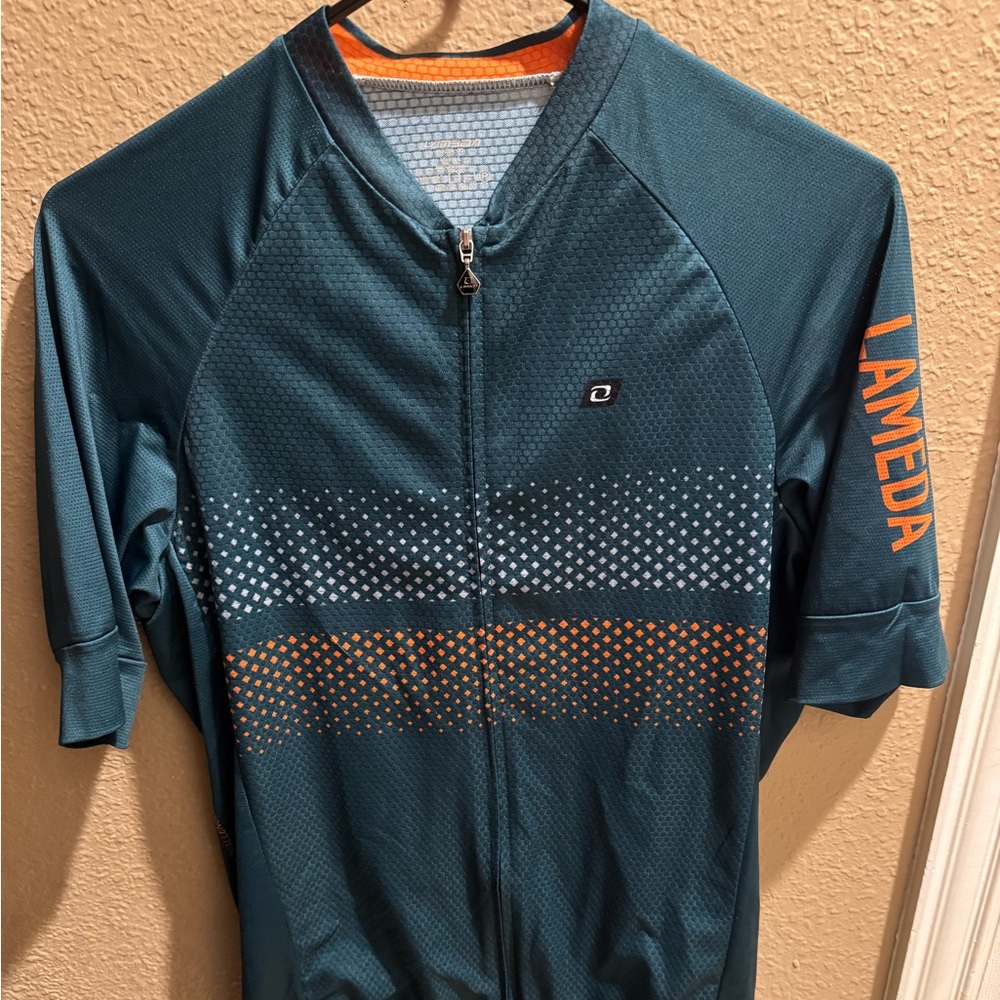 LAMEDA Cycling Jersey Breathable Short Sleeve Bike Shirt